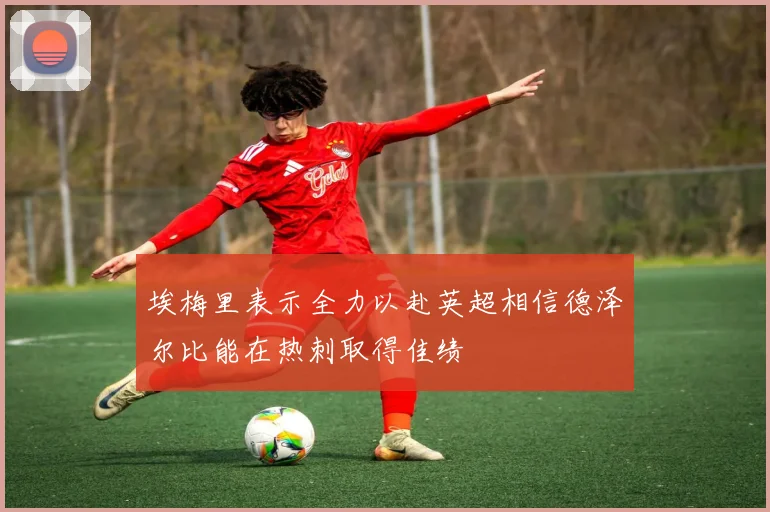 埃梅里表示全力以赴英超相信德泽尔比能在热刺取得佳绩